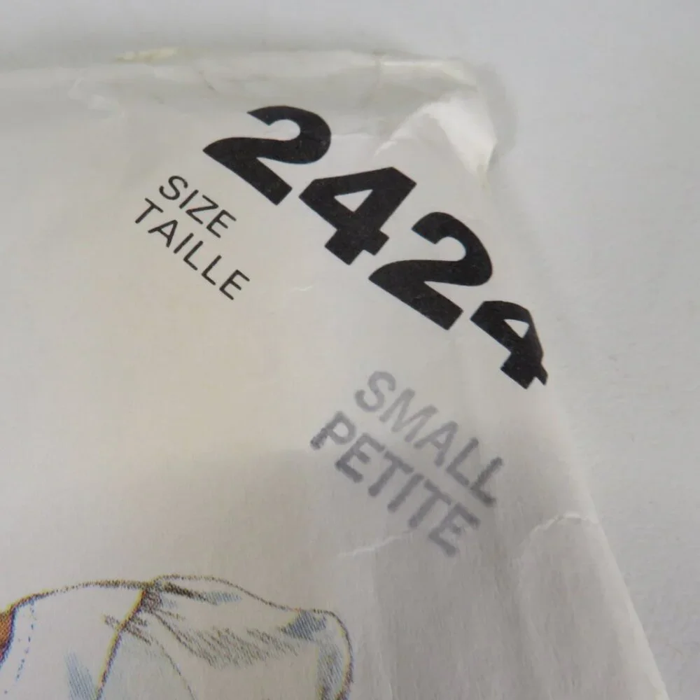 McCalls 2424 Clothing Pattern small petite PREGNACY skirt, dress, pants, shorts